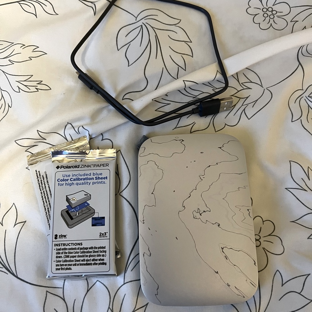 HP sprocket portable phone printer